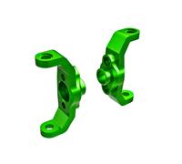 TRAXXAS 9733-GRN Blocchetti Caster in Alluminio Verde destro e sinistro 1/18