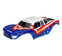 Traxxas a Quadri Bigfoot Rosso/Bianco/Blu Licenza Ufficiale Replica (Vernice/