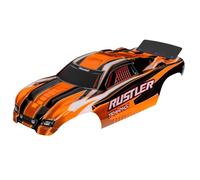 TRAXXAS a Quadri Rustler (Si Adatta Anche Vxl ) Arancione,Cpl. Laccato /
