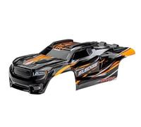 Traxxas a Quadri Sledge Truggy Arancione / Con Fiocco Adesivo & Montato Cliple /
