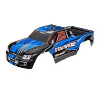 TRAXXAS a Quadri Stampede (Si Adatta Anche Vxl ) Blu, Cpl. Verniciato / TRX3651X