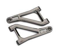 Traxxas Braccio Superiore L&r ( Raso Nero Chrome-Plated) (Con Hollo / TRX8531X