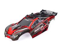 Traxxas Corpo Rustler 4x4 Rosso (Montaggio senza Clips) 6740-RED