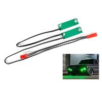Traxxas Drag Slash Luce LED Set Davanti Completo Verde Compreso Piccole Parti /