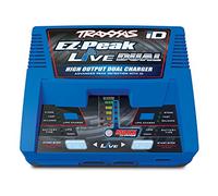 Traxxas EZ Peak Live Dual, caricatore multi-chimico da 200 W con ID, blu 2973