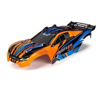 Traxxas Karo Rustler 4X4 Arancione/Blu, Completo Verniciato / TRX6734T