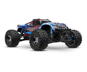 TRAXXAS MAXX Ultimate, 1/10 Monster Truck, RC Veicolo, Alluminio & Acciaio, Blu, Auto telecomandata, Offroad, Racing, TRX89087-4-BLUE
