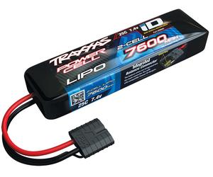 Traxxas Pacco Batteria Modellismo LiPo 7600mAh 7,4V 2 Celle Hard Case