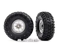 Traxxas Pneumatici e Ruote 2.2" Cromato Canyon Trail 8184