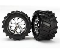 Traxxas Pneumatici MAXX 2.8 (2) Montati Su Cerchio / TRX6771