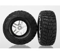 Traxxas Pneumatici Su Cerchio KUMHO Soft S1 Slash 4x4 Schw/Satin / TRX6874R