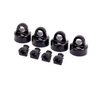Traxxas Sledge GTX Dämpfer-kappen Alluminio Nero Anodizzato + Spacer (Je 4 ) per