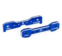 TRAXXAS Supporto Braccio Anteriore 7075-T6 Alluminio Blu Anodizzato / TRX9629