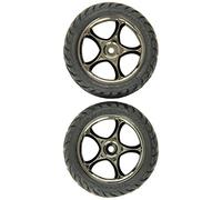Traxxas Tracer Blk Chrome Whls w/Anaconda Tyres(2),FR:BVXL