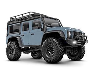 Traxxas TRX-4M Land Rover Defender 1:18 RTR 4WD Mini RC Crawler blu morbido s...
