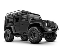 Traxxas TRX-4M Land Rover Defender 1:18 RTR 4WD Mini RC Crawler nero spazzolato