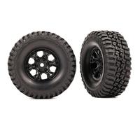 TRAXXAS TRX-4M/TRX4M Bf Goodrich Pneumatici E Cerchioni Incollati (2) / TRX9774