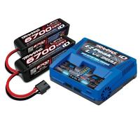Traxxas TRX2997G Live Ez-Dual Plus-Lader 2973G + 2x 4S Lipo 6700mAh 2890X