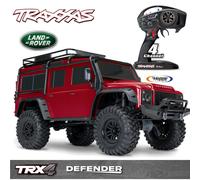 Traxxas TRX-4 Defender Clipless-ROSSO