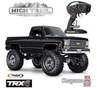 Traxxas TRX92056-4BLK TRX-4 Chevy K10 High-Trail Nero RTR 1/10 4WD Scale-Craw