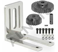 Traxxas X-MAXX Supporto Motore Stainless Steel Castle 2028 TP