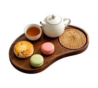 Tray For Coffee Table - Wooden Serving Boards - Multi-Purpose Tray, Home Living Room Table Cafe Lunch Patio Snack Party Afternoon Tea