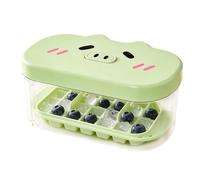 Tray Set, 24 Cavity Easy Release Mold, Stackable Ices Tray with Storage Bin and Lid, Quality Food Grade Silicone Ice Maker, Leak Proof Freezer Design Container, Kitchen Drink Cooling Set