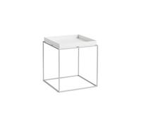 Tray Tavolino Medio Bianco/Silicone