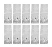 Trayne 10 sacchetti per la coltivazione di funghi, materiale PP per uno sviluppo miceliale ottimale e ritenzione dell'umidità resistenti alla temperatura (15 × 50)