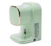 Trayne Dispenser automatico di dentifricio e portaspazzolino da parete con estrusione quantitativa, ricarica USB, design staccabile (verde)