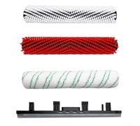 Trayne Set di spazzole a rullo e strisce raschiatrici per pavimenti Karcher BR 30/4C, larghezza 300 mm, per una pulizia efficiente su piastrelle, pietra, cemento (D)