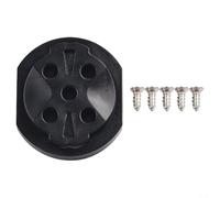 Trayne Staffa di montaggio per sellino maschio con base fissa per computer da ciclismo, parti di riparazione per unità GPS Garmin Bike, nero (riparazione)