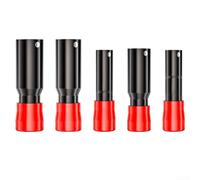 Trayneel 5 pezzi 10 mm 12 mm 14 mm 16 mm 18 mm nero rosso espansione in acciaio inox vite presa per bloccaggio dado rimozione compatibile con la maggior parte delle chiavi e utensili dinamometrici