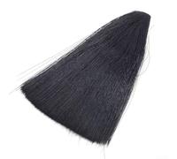 Trayneel Bucktail Fly Tying Material Natural Deer Tail Hair for Streamer Maltwater Fly Easy to Shape Angling Supplies for Fly Tyers White Soft Strong Light Gear (nero)