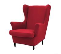 Trayneel Coprisedia elastico per tutte le stagioni, per poltrone, poltrone e sedie a secchiello, in tessuto di seta color latte, bianco, grigio, blu navy, rosso