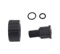 Trayneel R0552000 Kit adattatore serbatoio con Oring e Unione per filtro piscina Zodiac DEV48 DEV60 DEL JS CJ S Series Ottone Plastica Ricambio Piscina Spa Kit parti di ricambio (plastica)
