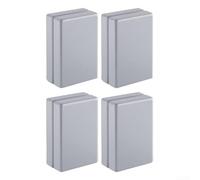 Trayneel Set di 4 paia di pesi magnetici antivento per tende, di piccole dimensioni, 5 x 2,5 x 1,25 cm, per fissare tende, tovaglie e bandiere in caso di vento forte, per uso interno ed esterno, per
