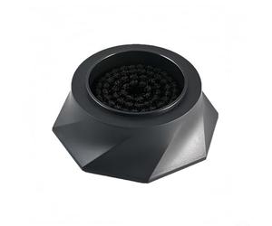 Trayneel Spazzola per distributore ad ago per macchine da caffè da 51 mm, 53 mm, 58 mm, strumento di pulizia rotante in plastica e nylon, con cuscinetti in silicone, setole rigide, design compatto