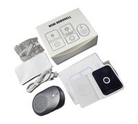 Trayneel Videocitofono WiFi intelligente con telecamera wireless con audio bidirezionale, controllo tramite app, archiviazione online, condivisione multi utente, campanello per la sicurezza domestica
