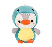 Trayosin Cuscino di peluche pinguino, 25 cm, simpatico pinguino, giocattolo per ragazze e ragazzi, regalo per compleanno, San Valentino, Natale (dinosauri)
