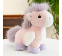 Trayosin Peluche a forma di unicorno, 25/35 cm, con unicorno, morbido peluche per bambini, ragazze, regalo (25 cm, rosa)