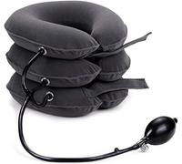 Trazione del collo Dispositivo collare di trazione cervicale for collo, spalla, schiena, testa, sollievo dal dolore, cuscino gonfiabile for l'allineamento della colonna vertebrale for il viaggio a cas