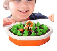 Trazione di trazione Carota Toy Memoria Gioco Carota Raccolto Toy Trolle Classificazione Colore Carota Piantagione Gioco di classificazione Toy