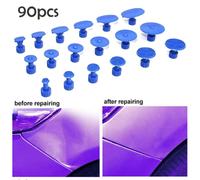 Trazione Tab Paintless 18 Diversi Misure 90pcs Auto Dent Plastica Durevole