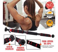 BARRA TRAZIONI PORTA PER PULL UP + LEVA SICUREZZA ENTROPORTA 60-100 SOLLEVAMENTO