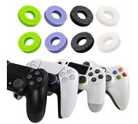 TRAZZ, 8 anelli di precisione per Xbox, anelli di precisione per PS5, accessori da gioco per PlayStation 5, accessori per PS4, PS5, PS Portal, Xbox One, Xbox Elite (nero/bianco/viola/verde)