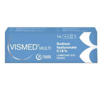 TRB CHEMEDICA Srl COLLIRIO LUBRIFICANTE VISMED MULTI ACIDO IALURONICO 0,18% 10 ML