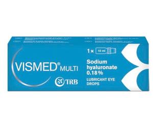 TRB CHEMEDICA Srl Collirio Vismed Multi lubrificante con ialuronato, 10ml