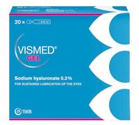 TRB CHEMEDICA Srl Vismed Gel Collirio con acido ialuronico, 20 flaconcini