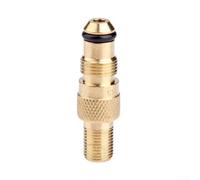 TRCH3 - Set di alloggiamenti per valvole pneumatici, per trattore, aria e acqua, in rame cromato e gomma, lunghezza 38 mm, per TR218/TR220/TR618/TR621/TRJ Seri